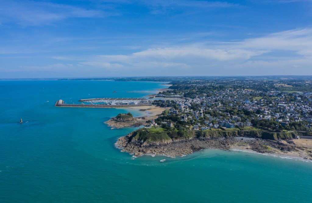 Photo aérienne Saint-Quay-Portrieux-Hôtel Heod