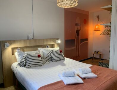 Chambre confort de l'hôtel Heod, en Bretagne, entre Binic-Etables-sur Mer et Saint-Quay-Portrieux